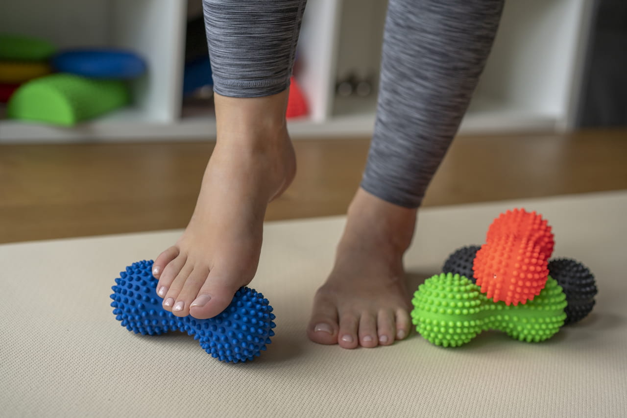 Tullo - Roller voor Massage en Revalidatie Duoball 15,5 cm - Playlaan