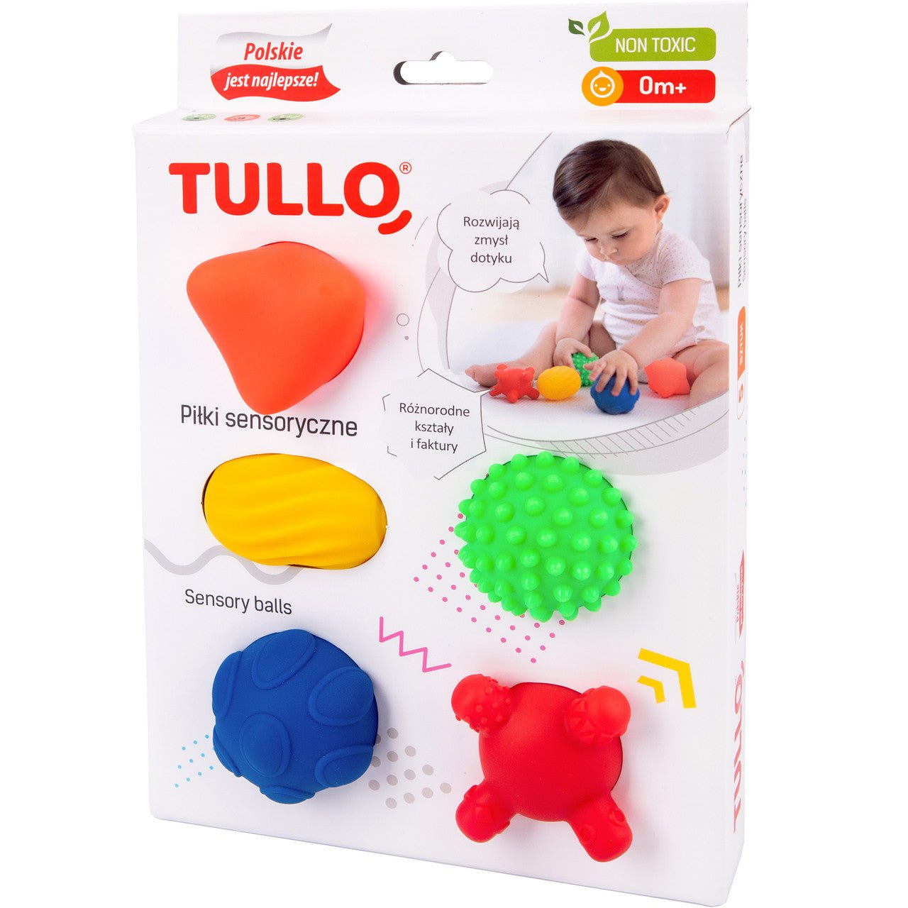 Tullo - Sensorische Ballen 5 stuks - Playlaan