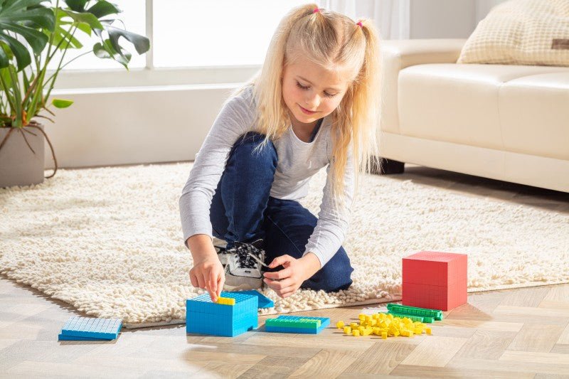 Wissner - Base Ten set 121 stuks, in karton met instructie - Playlaan