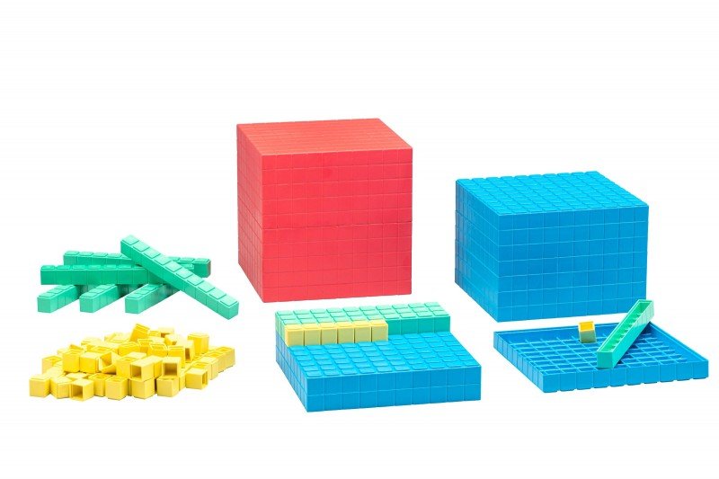 Wissner - Base Ten set 121 stuks, in karton met instructie - Playlaan