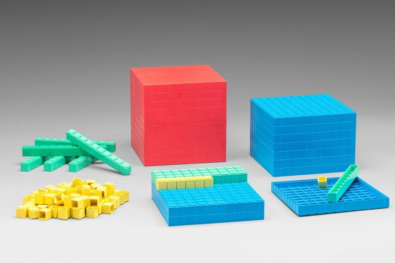 Wissner - Base Ten set 121 stuks, in karton met instructie - Playlaan