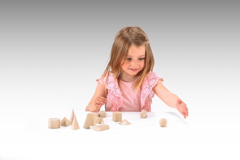 Wissner - Geometrische Vormen set van 14st RE-Wood® - Playlaan