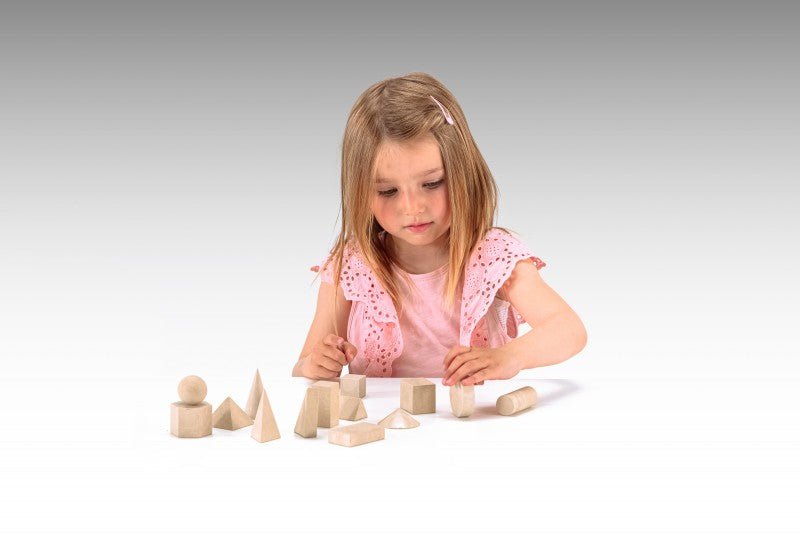 Wissner - Geometrische Vormen set van 14st RE-Wood® - Playlaan