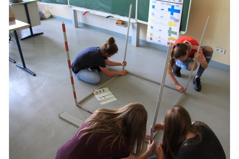 Wissner - Kubieke meter in een kartonnen doos met instructie - Playlaan