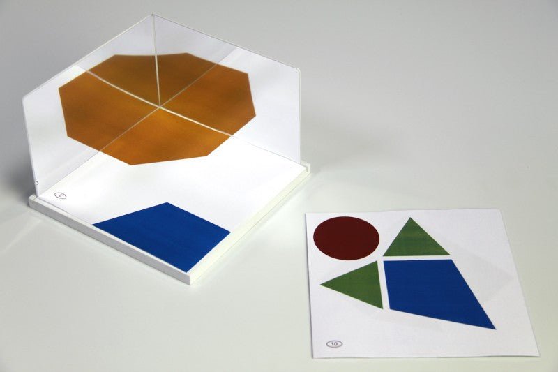 Wissner - Spiegelset met standaard 150x100mm met 15 voorbeeldkaarten - Playlaan