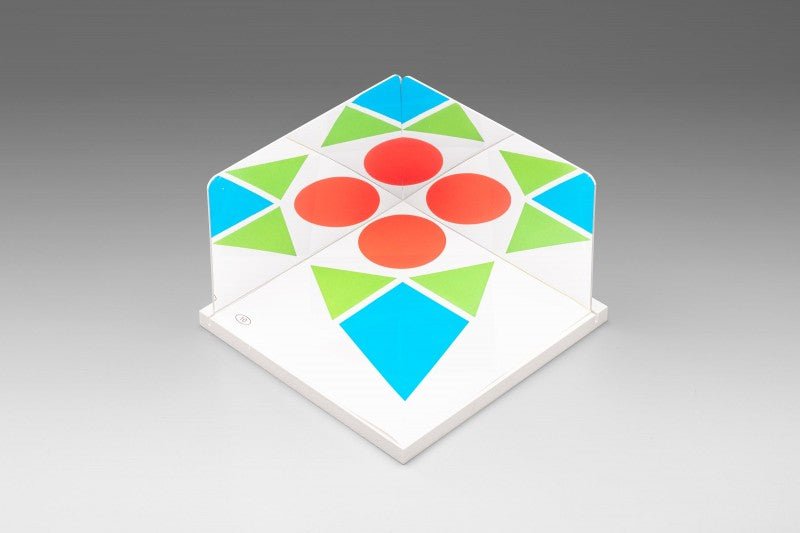 Wissner - Spiegelset met standaard 150x100mm met 15 voorbeeldkaarten - Playlaan