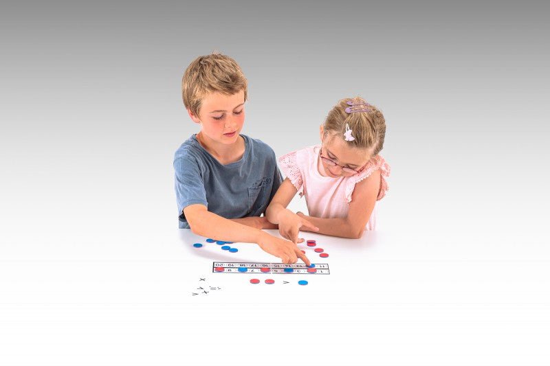 Wissner - Telbord met telfiches en rekentekens - Playlaan