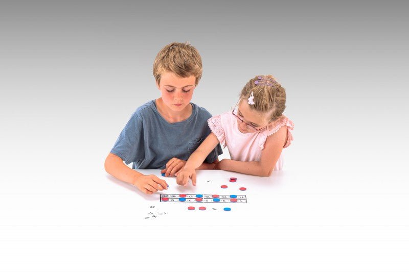 Wissner - Telbord met telfiches en rekentekens - Playlaan