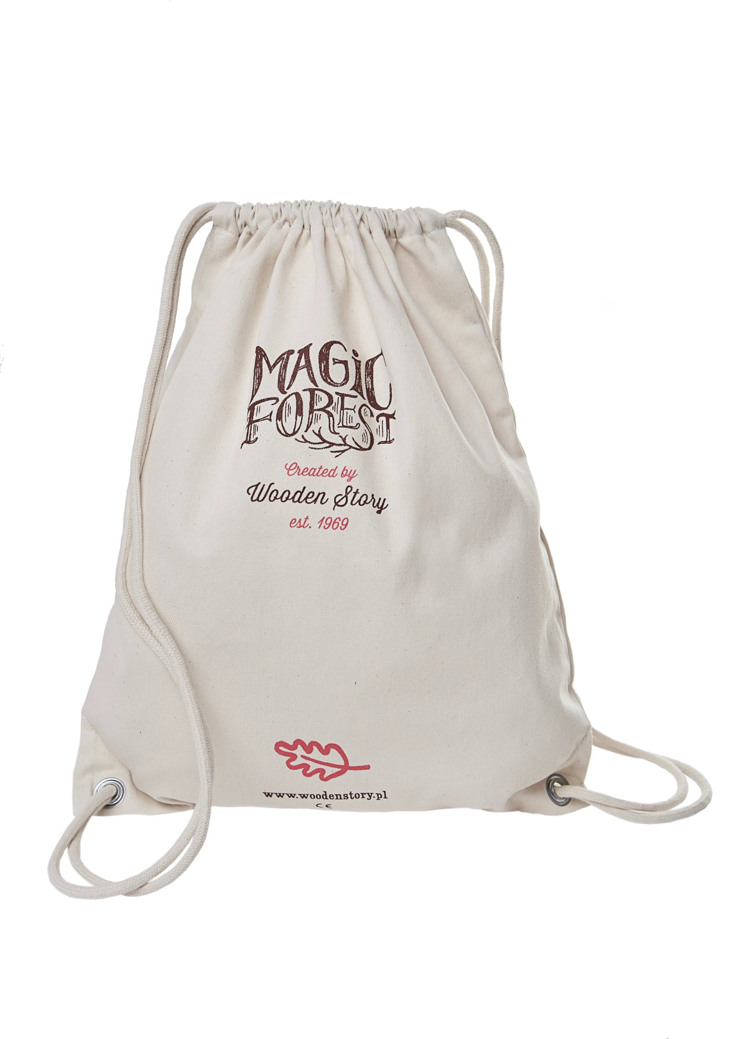 Wooden Story - Cotton Sack - backpack Magic Forest Tree - Playlaan