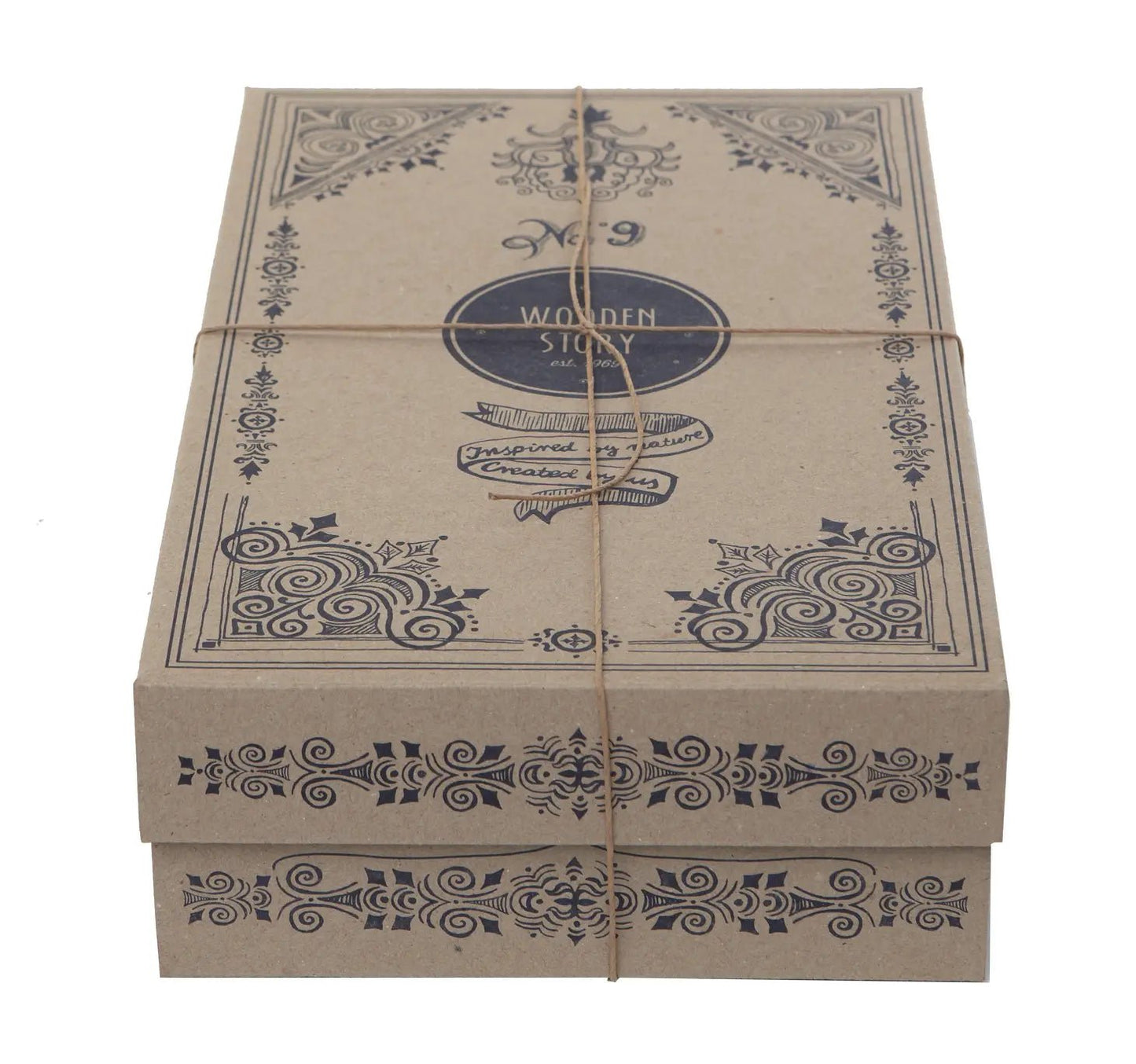 Wooden Story - Montessori stapeltorens XL - regenboog - Playlaan