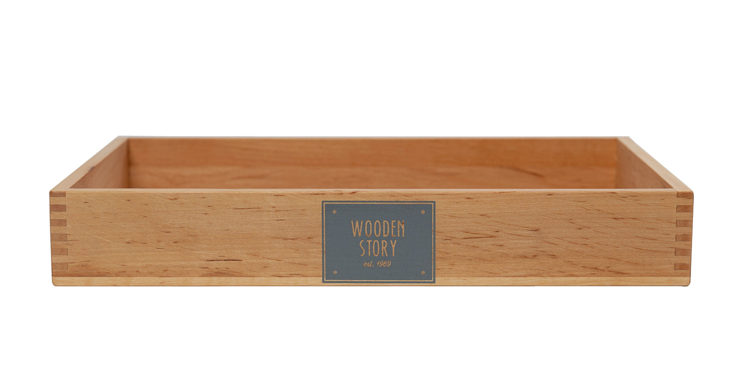 Wooden Story - Montessori Work Tray Large for individual work - Playlaan