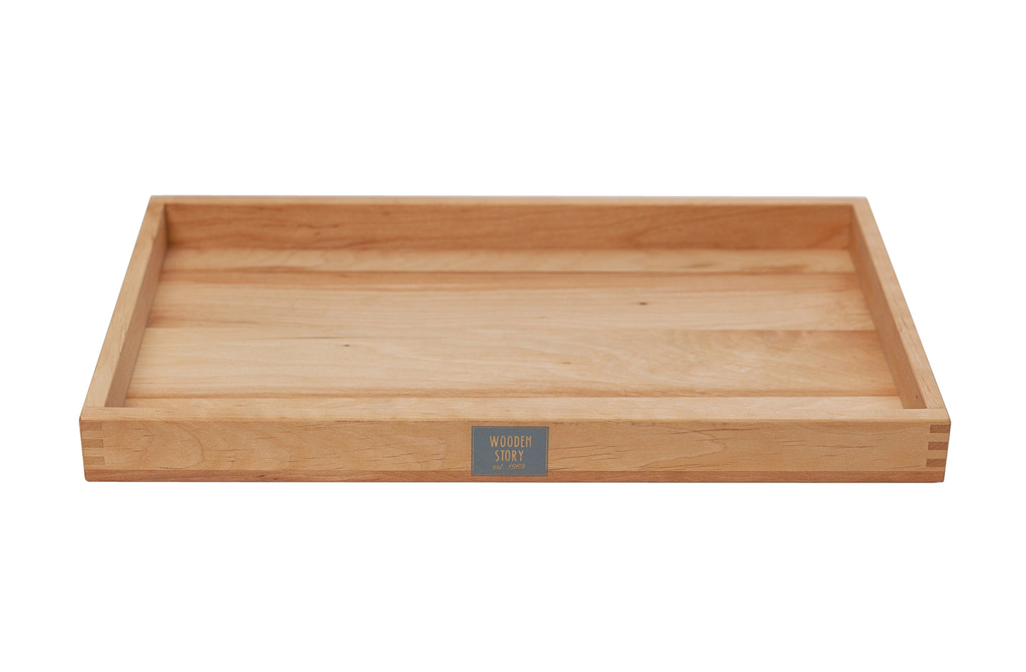 Wooden Story - Montessori Work Tray low and large for individual work - Playlaan