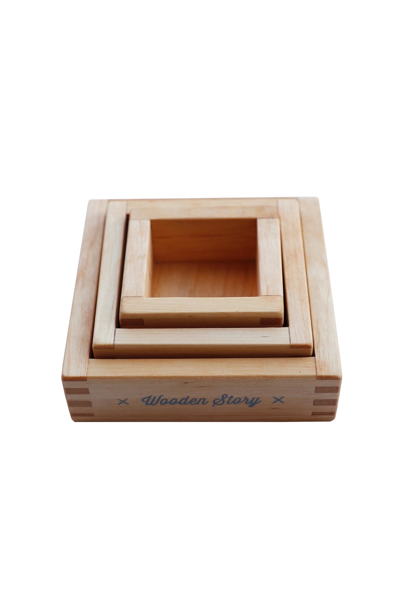 Wooden Story - Sorting Square Trays - Playlaan