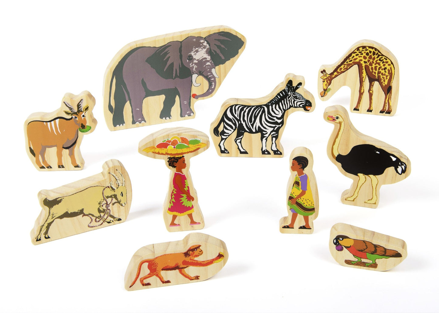 Yellow Door - Handa’s Surprise Wooden Characters - Playlaan
