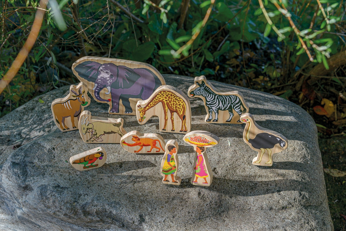 Yellow Door - Handa’s Surprise Wooden Characters - Playlaan