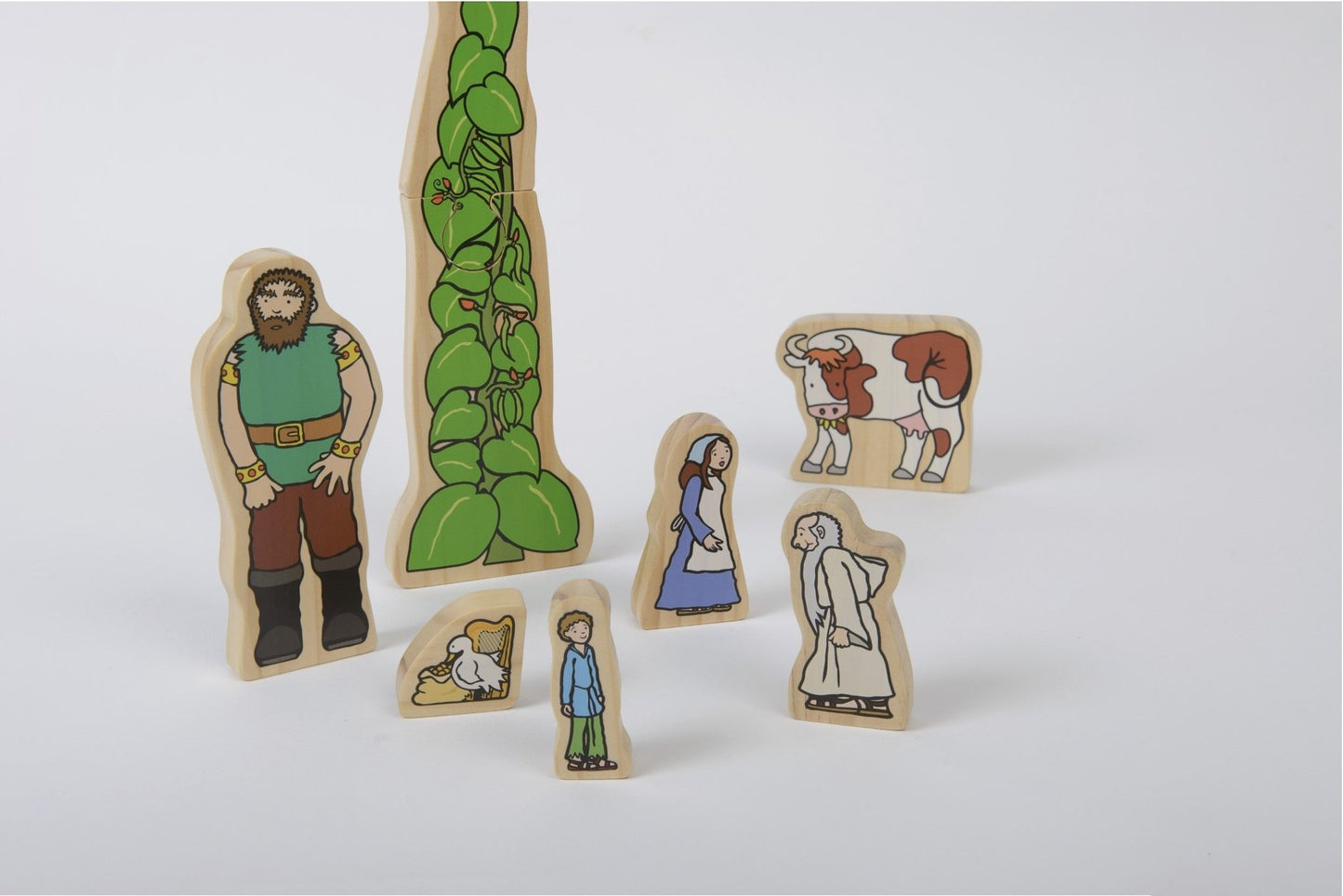 Yellow Door - Jack and the Beanstalk Wooden Characters (FSC) - Playlaan