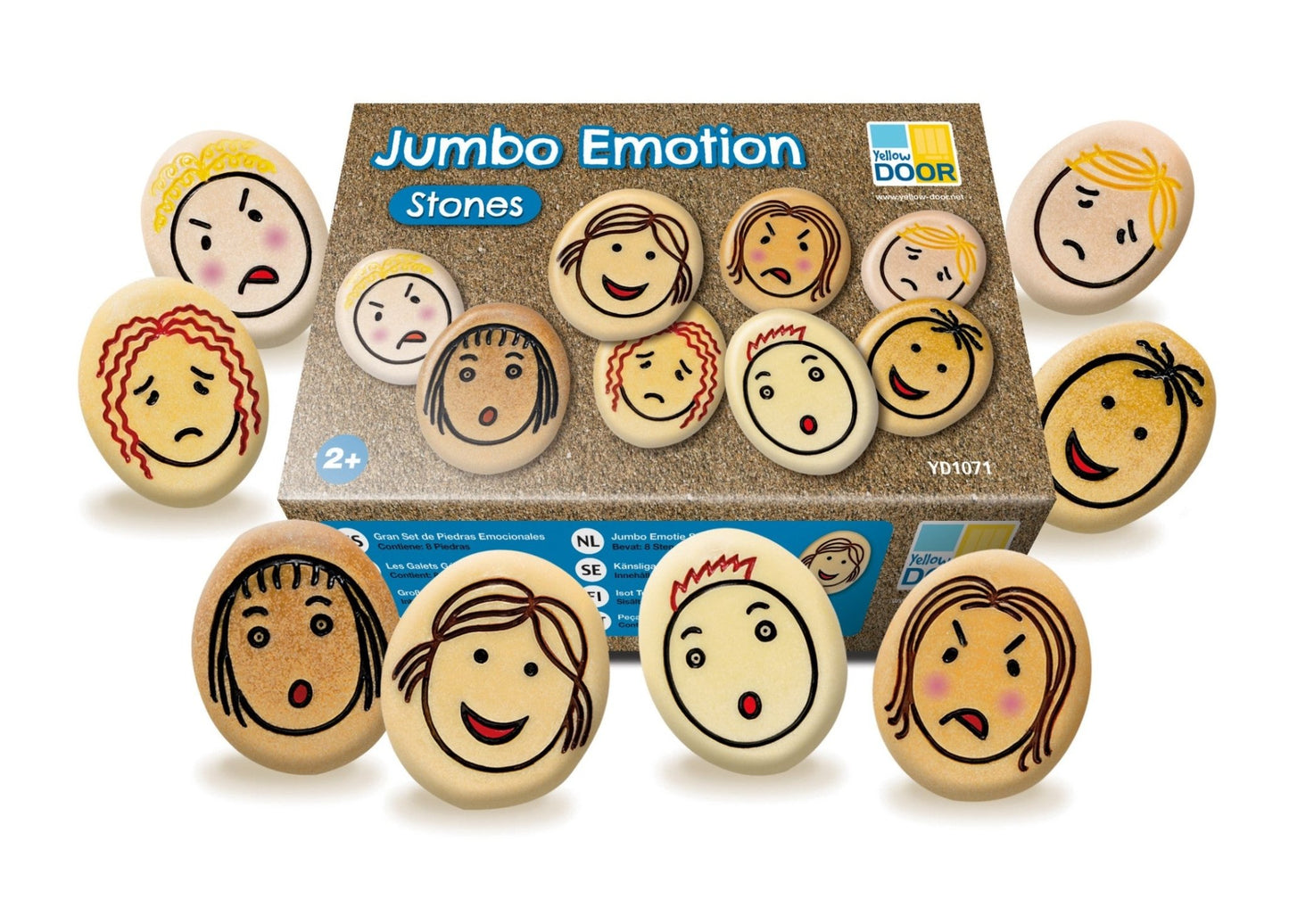 Yellow Door - Jumbo Emotion Stones - Playlaan