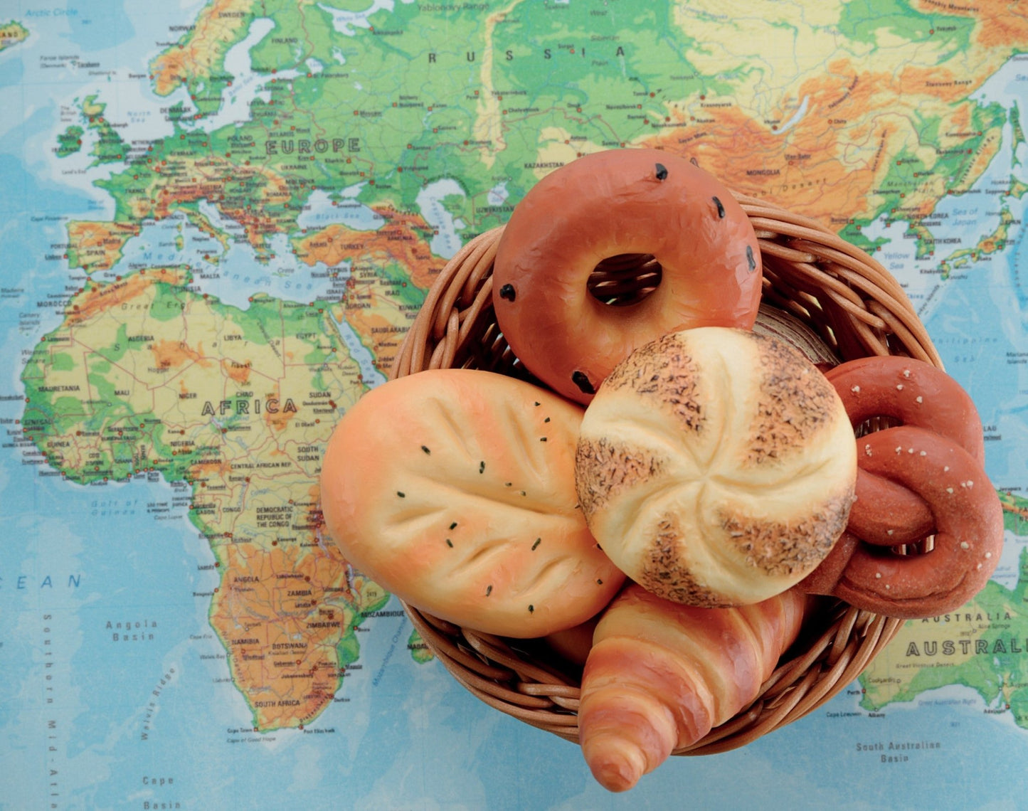 Yellow Door - Sensory Play Stones - Breads of the World - Playlaan