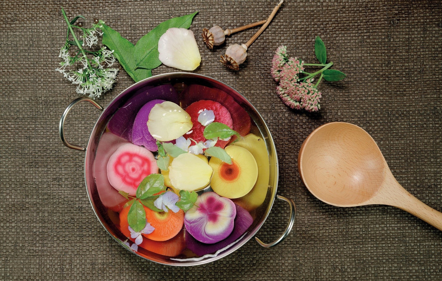 Yellow Door - Sensory Play Stones - Flowers - Playlaan