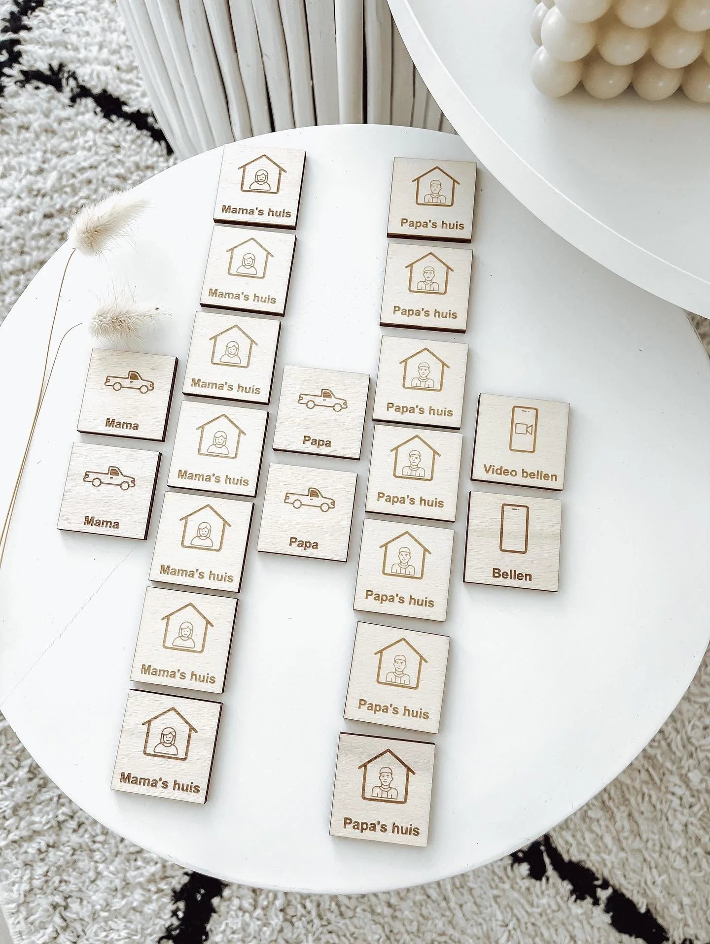 Your Little Family - Co-ouderschap Pictogrammen - Playlaan