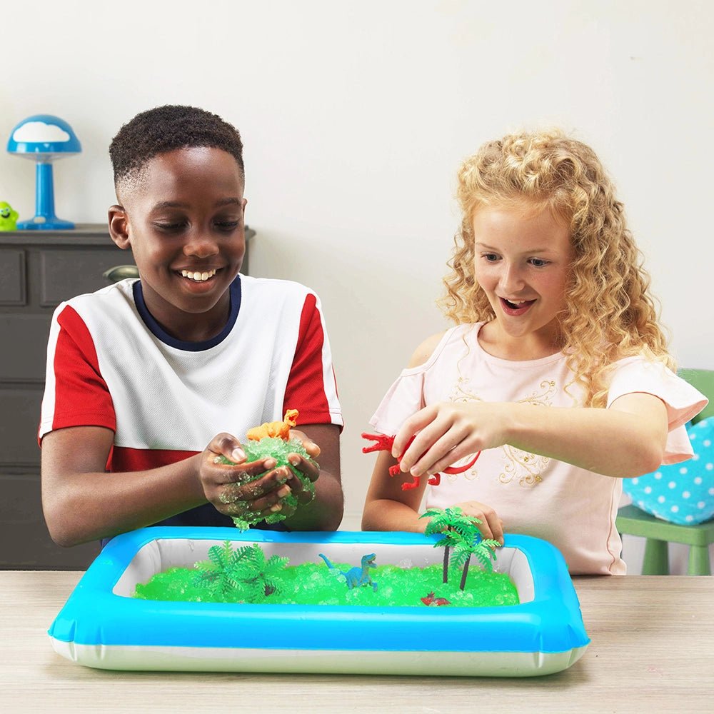 Zimpli Kids - Gelli Worlds - Dino World Imaginative Adventure Sensory Toy - Playlaan
