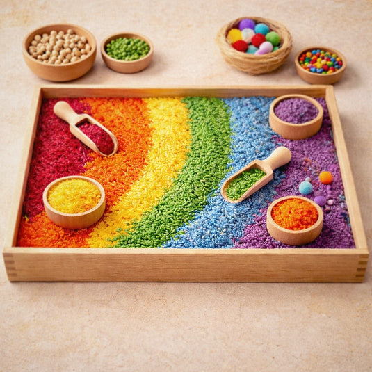 Playlaan - Sensorische ontdektegels met vloeistof (50×50cm) – Zeedieren 6st - Playlaan