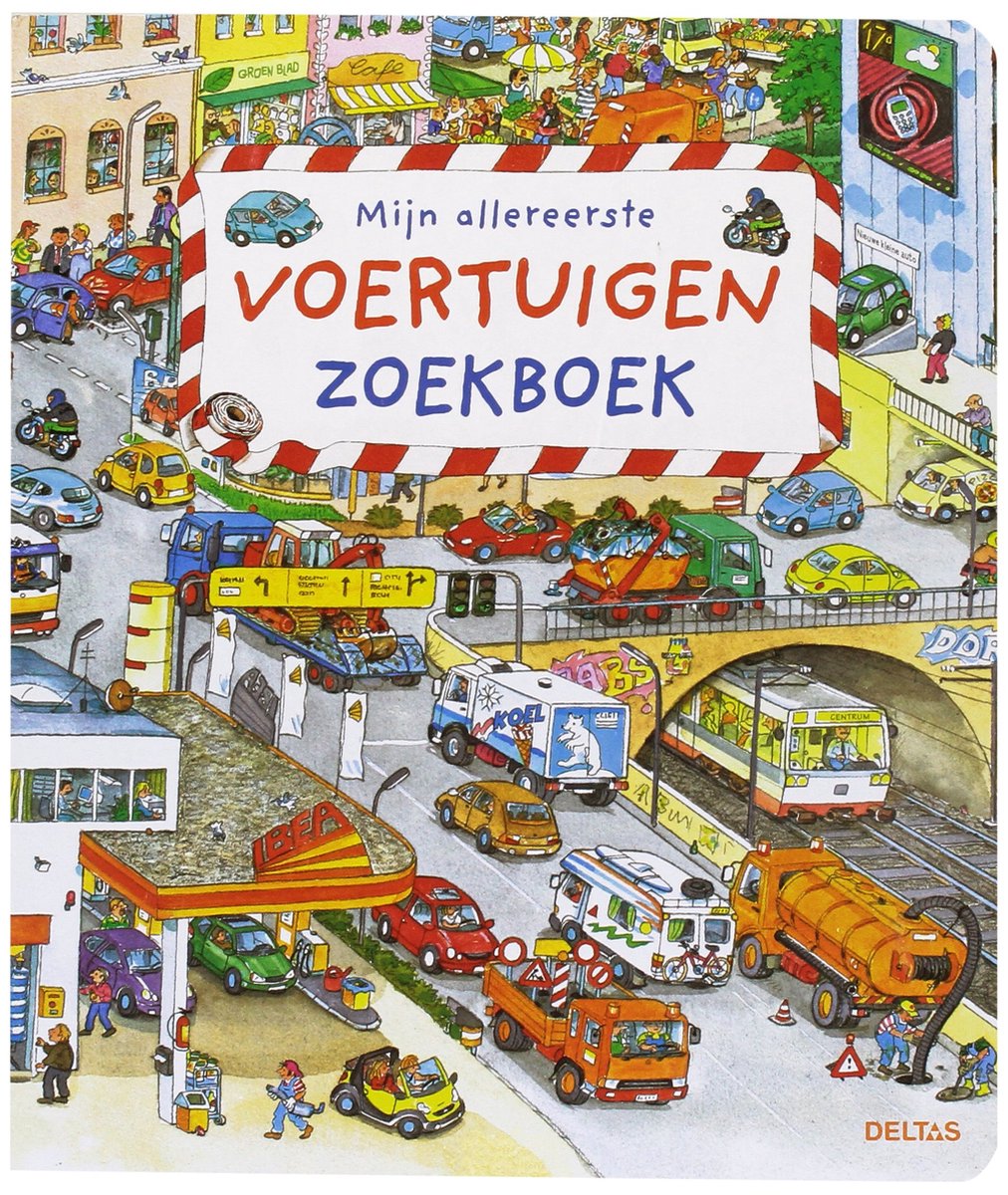 Mijn allereerste voertuigen zoekboek - Deltas