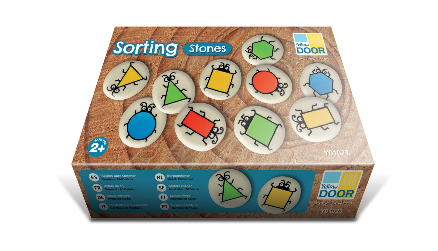 Yellow door - Sensorische sorteerstenen