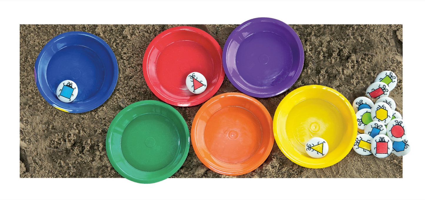 Yellow door - Sensorische sorteerstenen