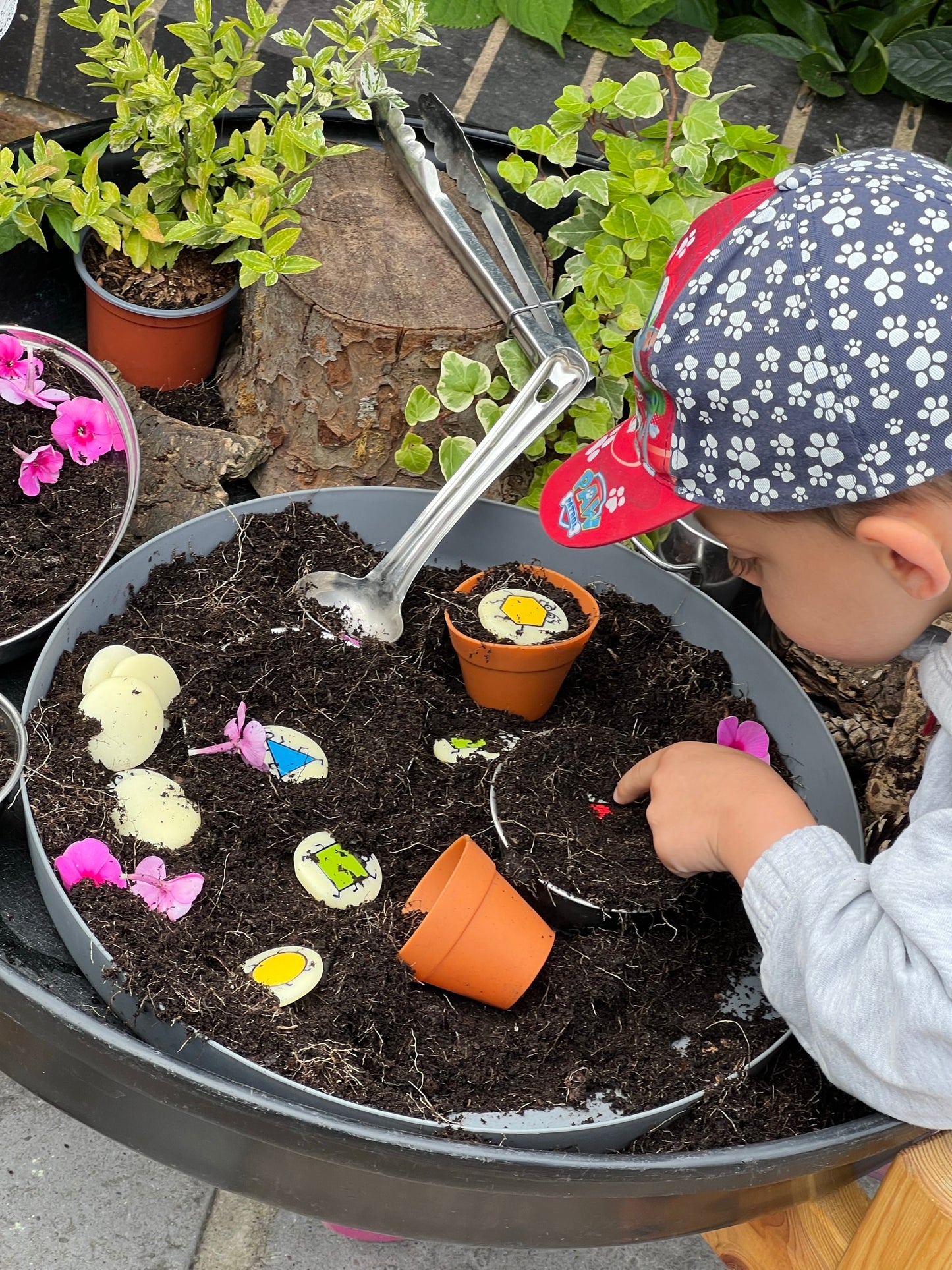 Yellow door - Sensorische sorteerstenen