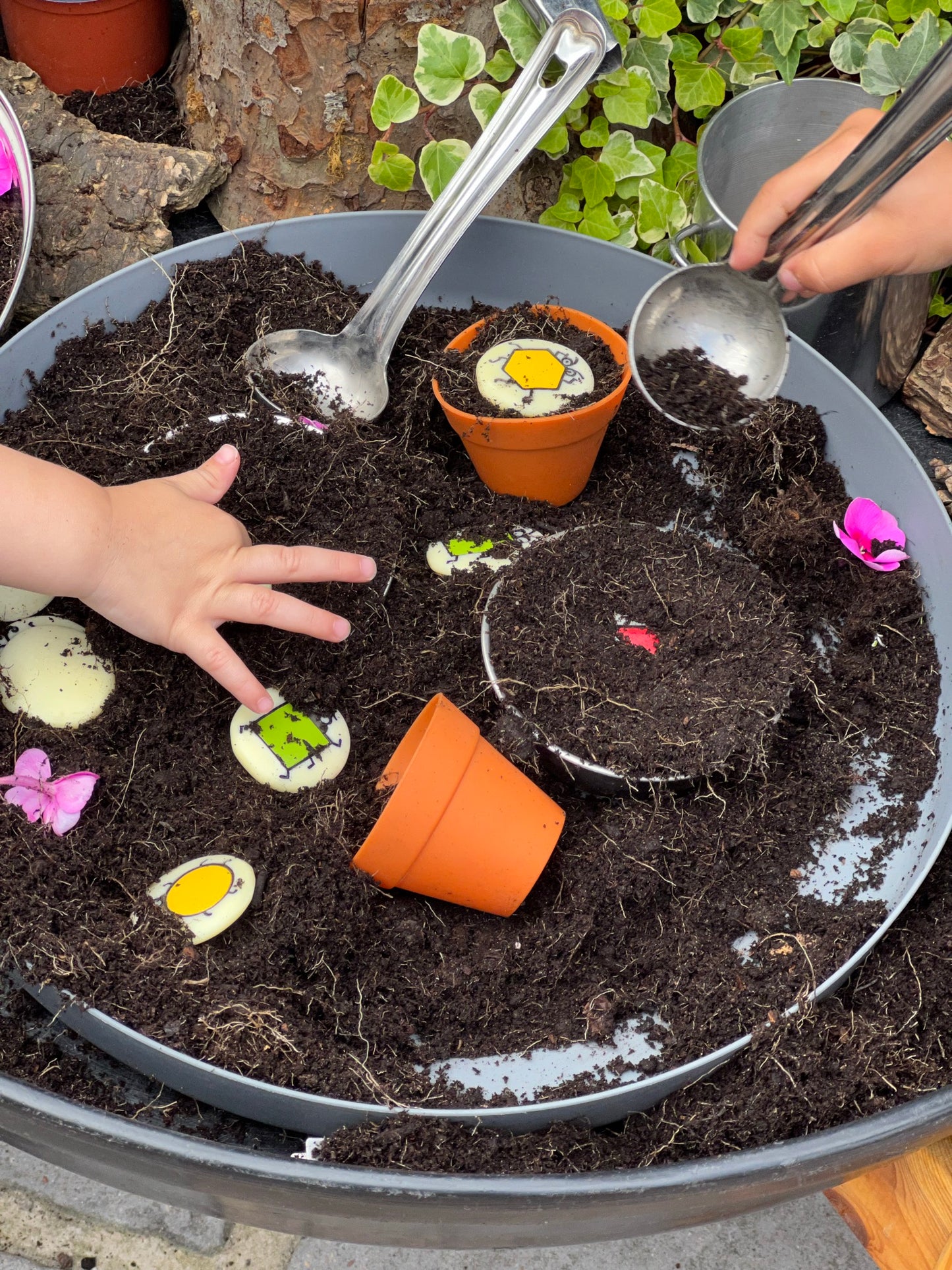 Yellow door - Sensorische sorteerstenen