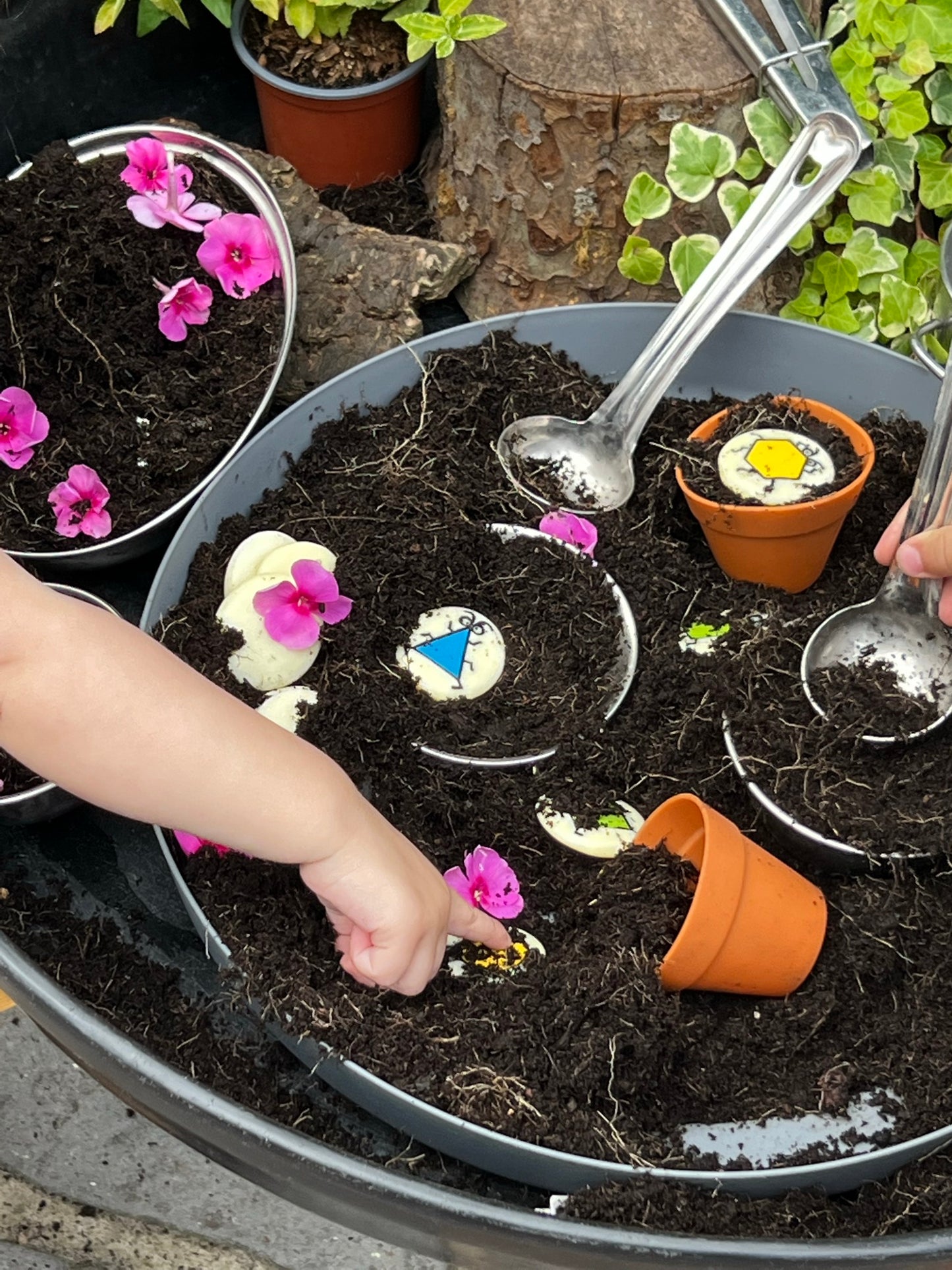 Yellow door - Sensorische sorteerstenen