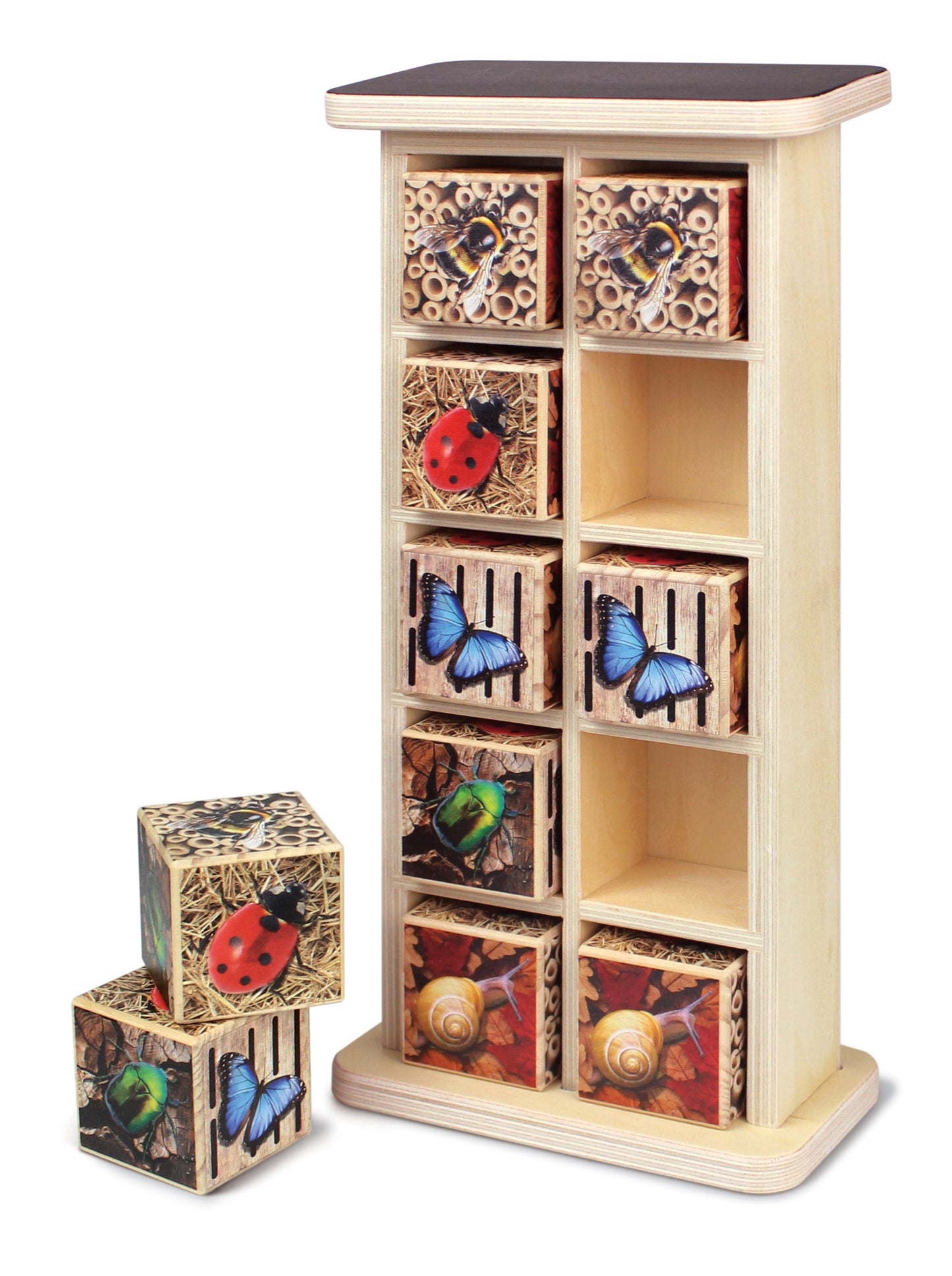 Yellow Door - Insectenhotel met 10 compartimenten