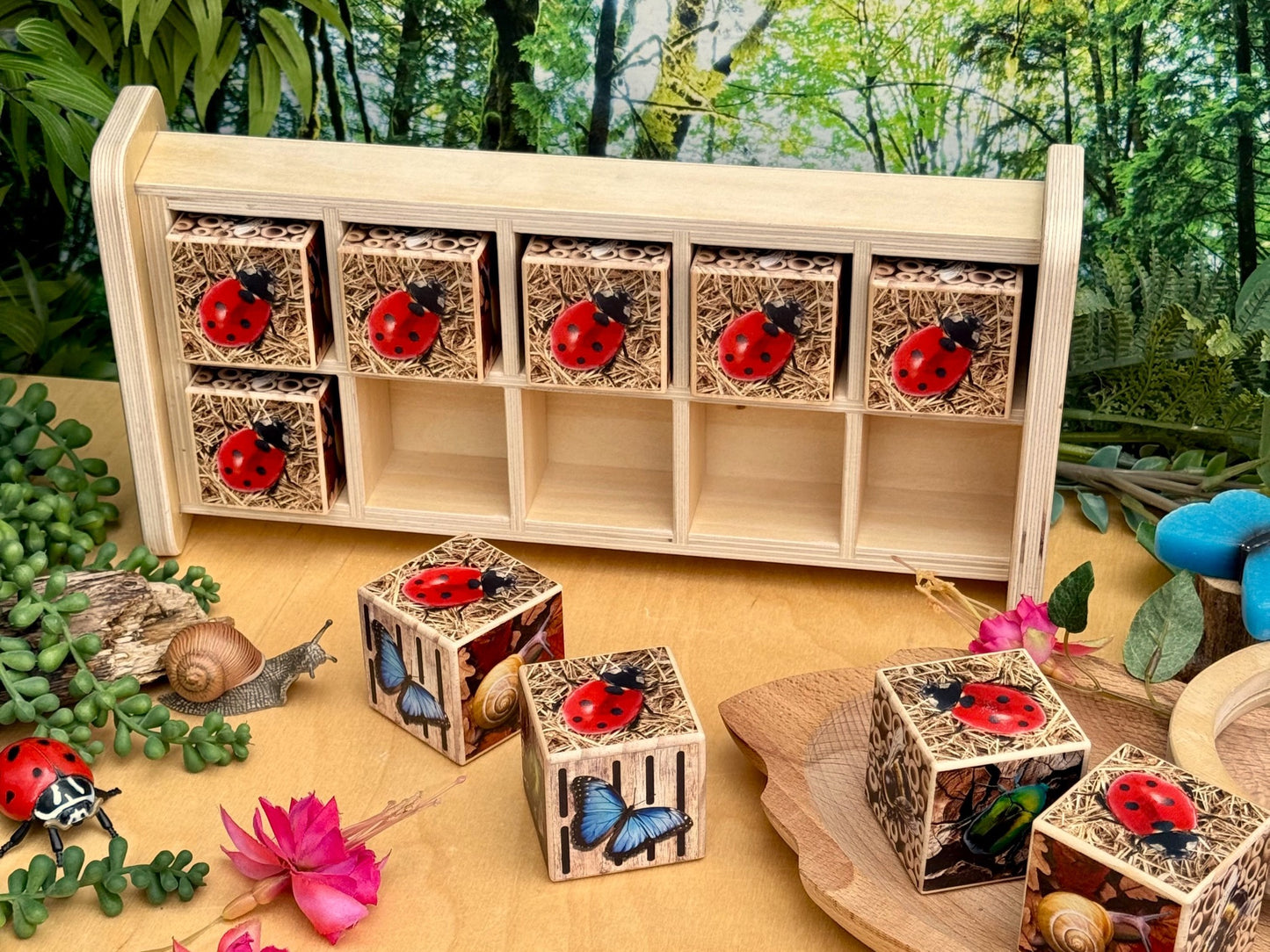 Yellow Door - Insectenhotel met 10 compartimenten