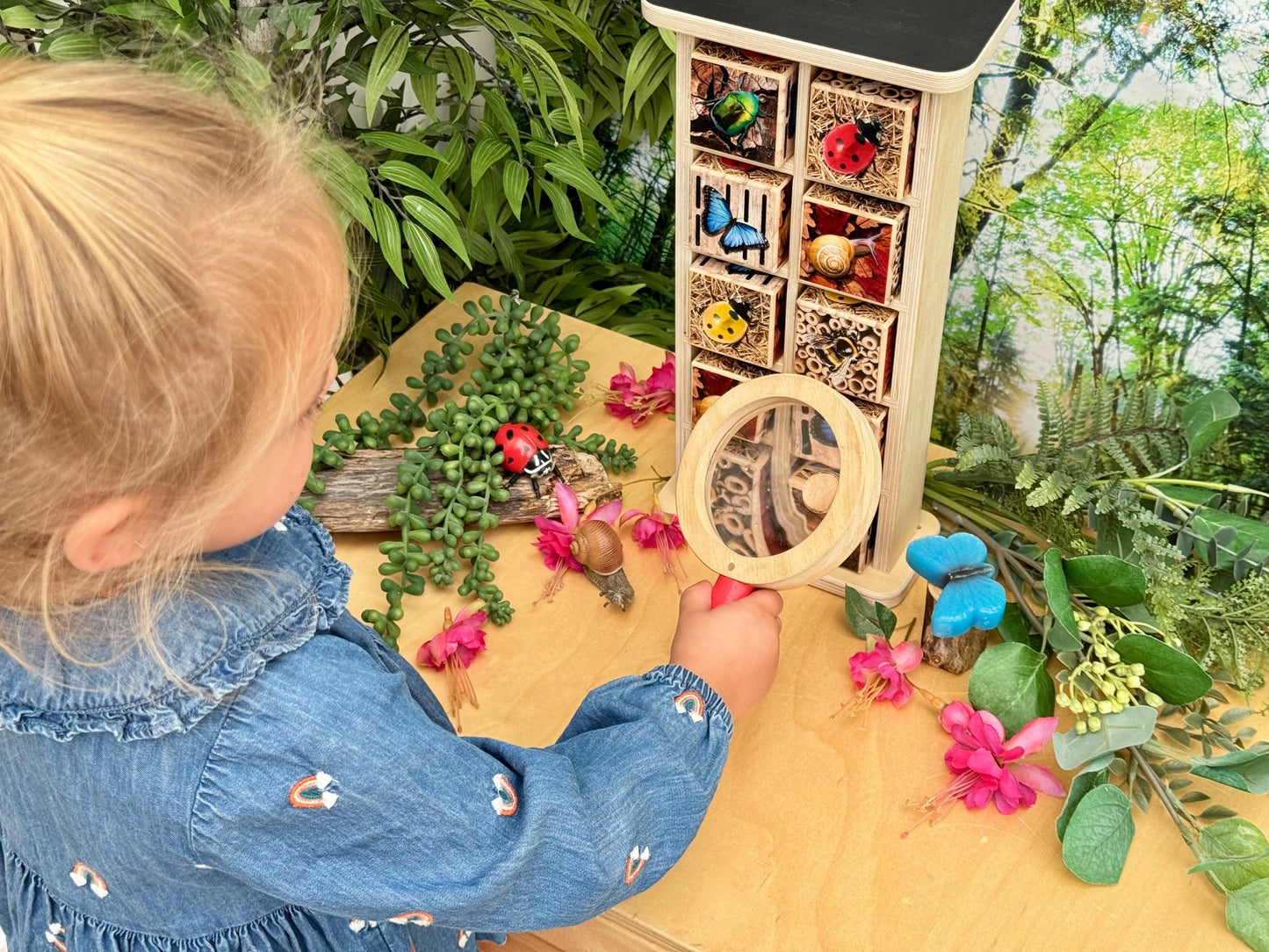 Yellow Door - Insectenhotel met 10 compartimenten