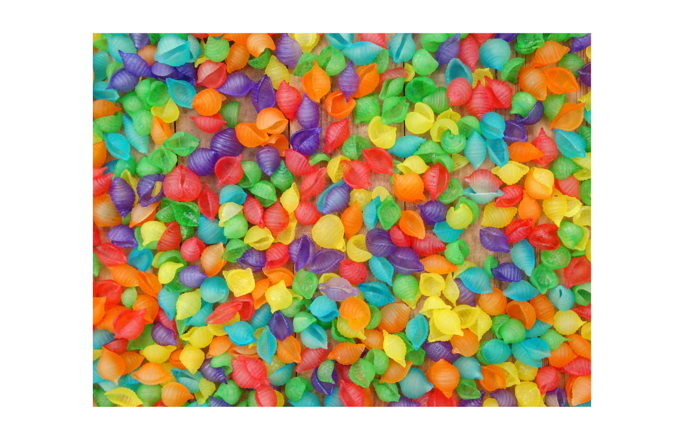 Sensorische speelpasta - schelpen (500g) - PlaySo
