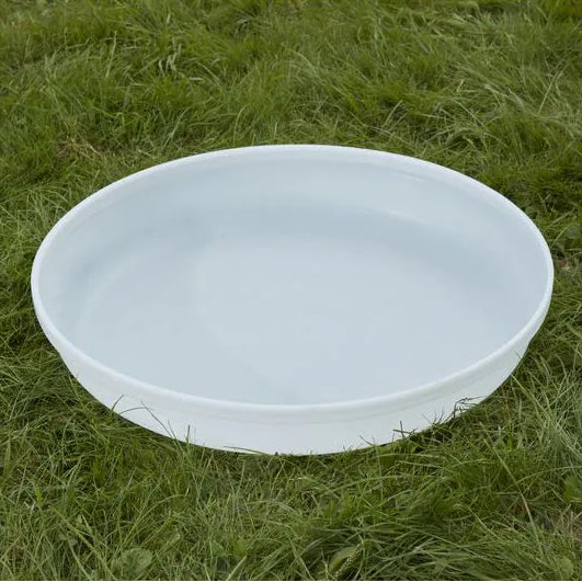 Tuff Tray Deep Spot rond wit (69cm)