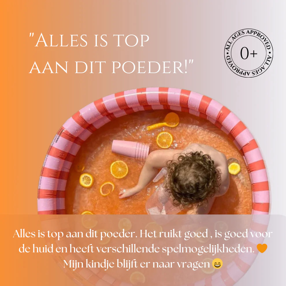 Sensus Lotus - Magische badpoeder - Peach Orange (60g)
