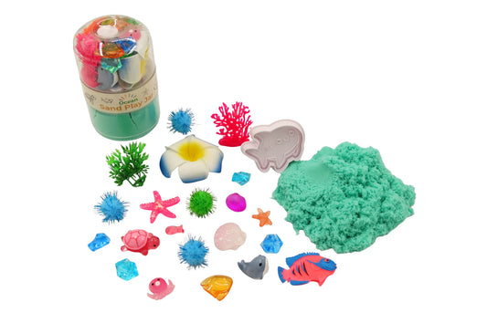 Sand Play Jar - onderwater wereld Oceaan - PlaySo