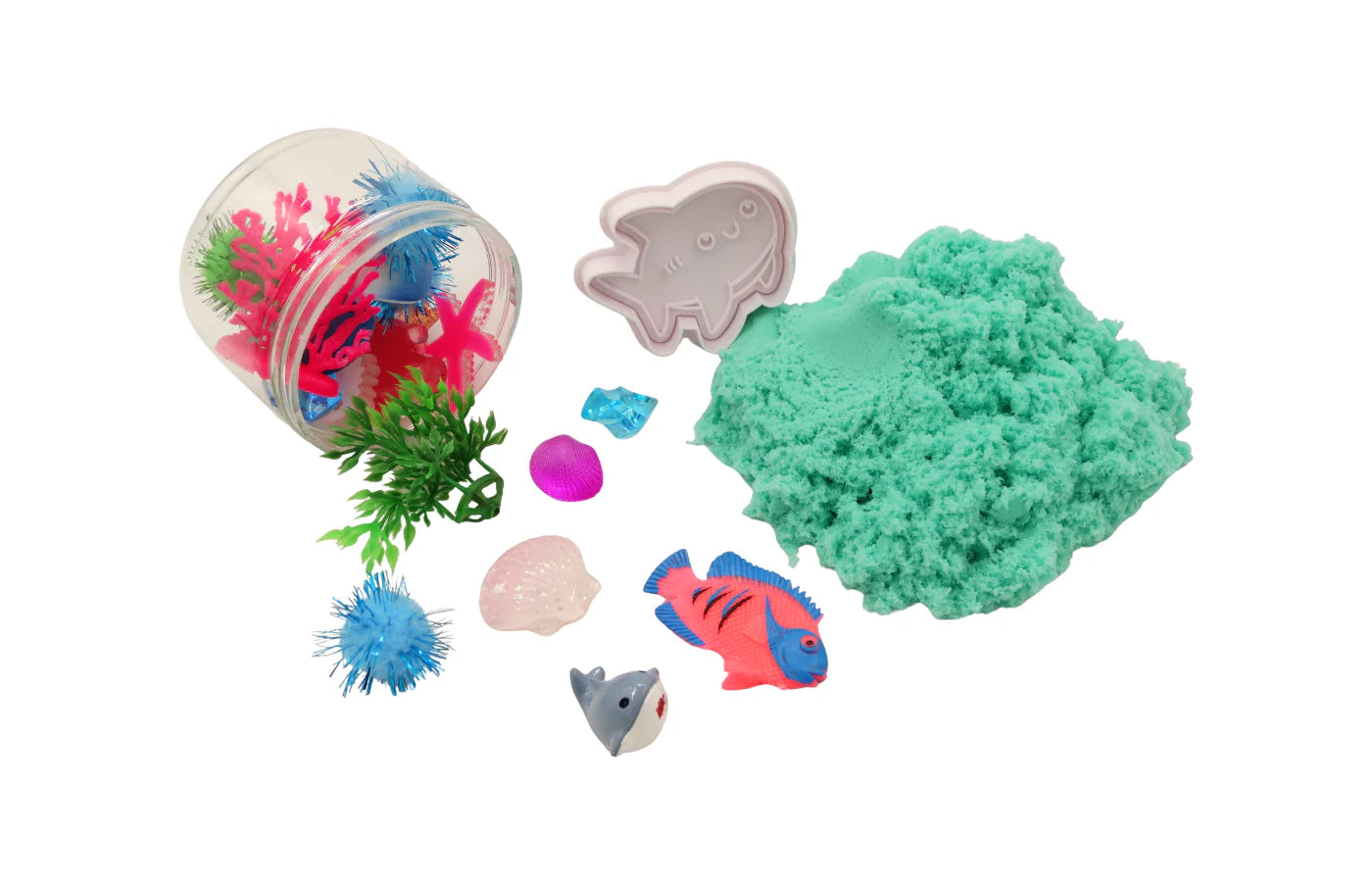 Sand Play Jar - onderwater wereld Oceaan - PlaySo