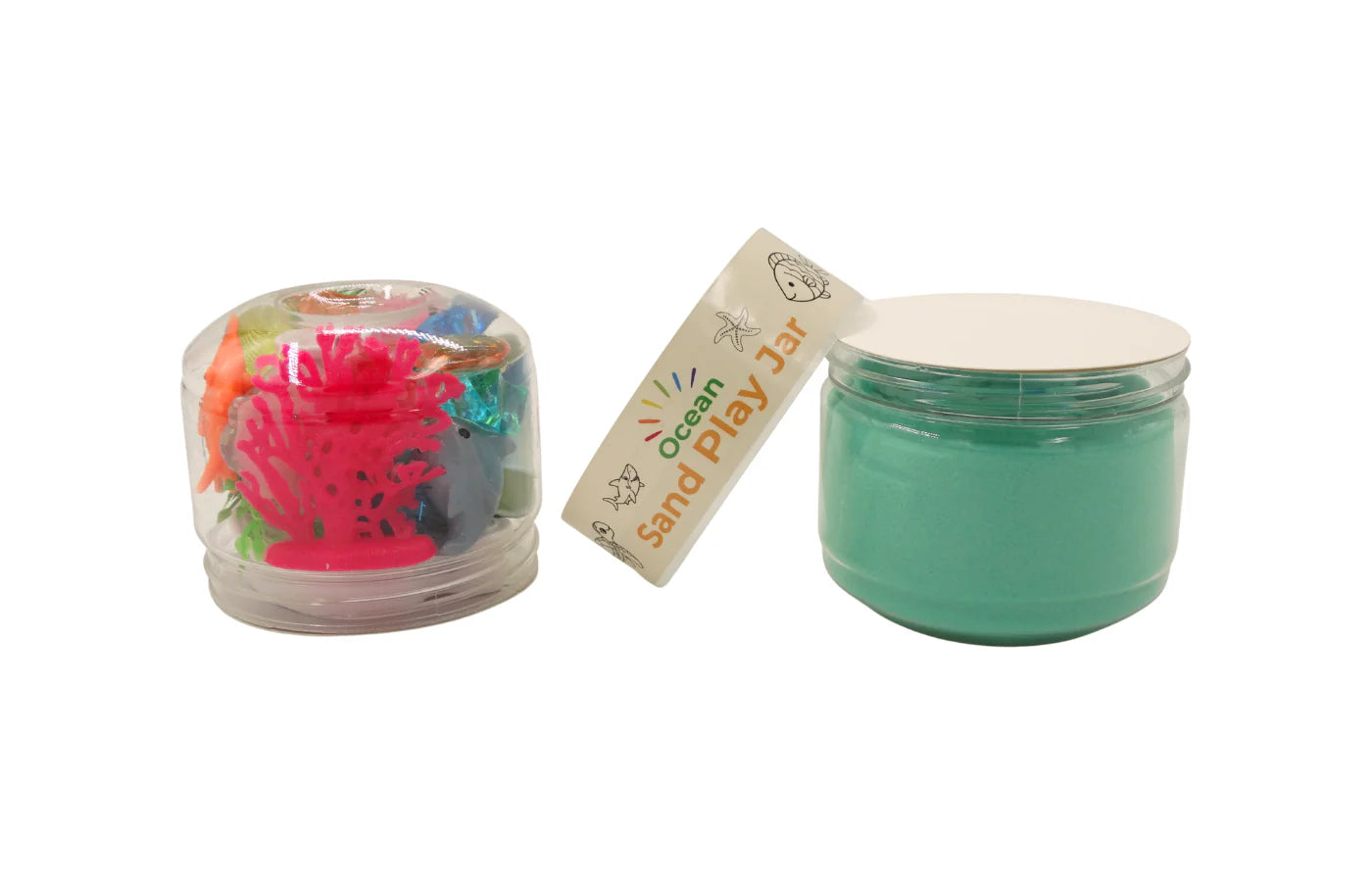 Sand Play Jar - onderwater wereld Oceaan - PlaySo