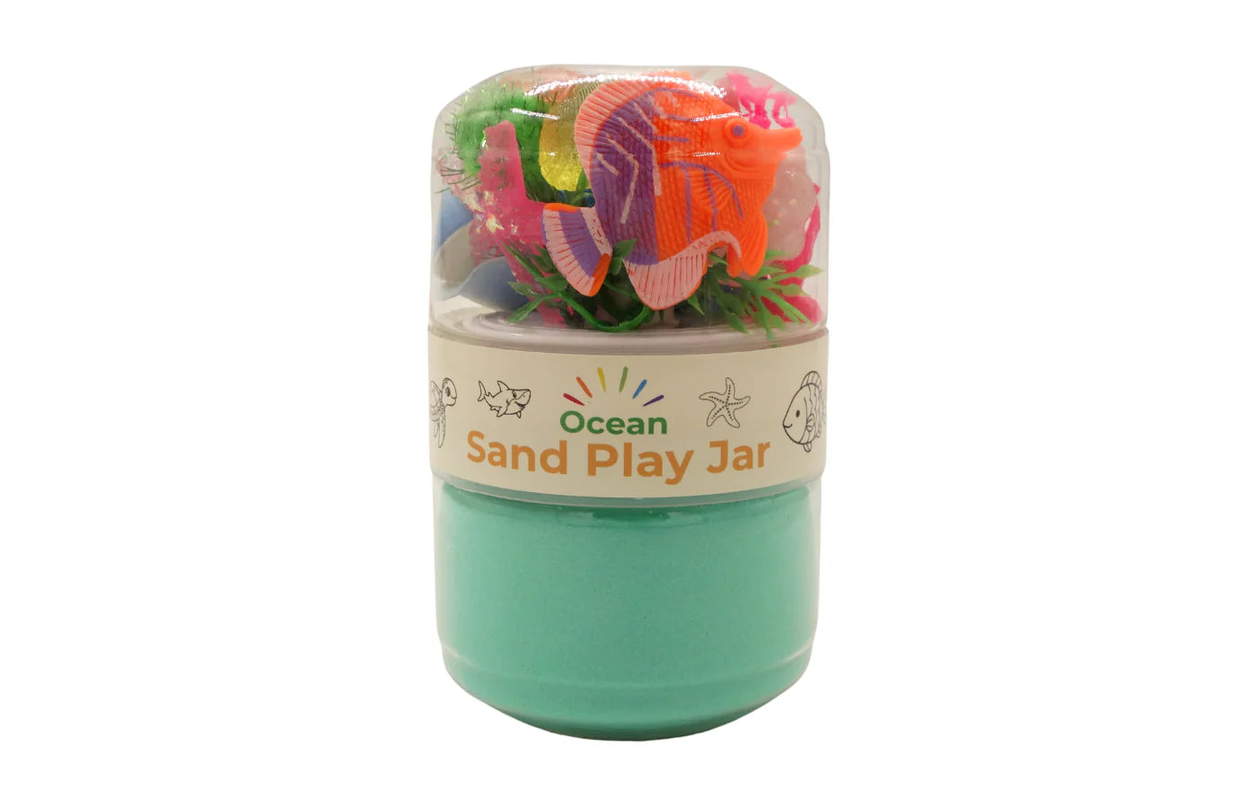 Sand Play Jar - onderwater wereld Oceaan - PlaySo