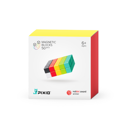 Pixio - Magnetische blokjes 50st