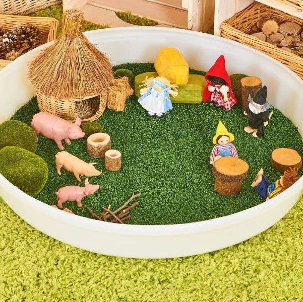 Kunstgras insert voor Tuff Tray rond (69cm)