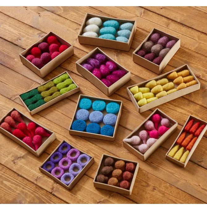 Cosy - Feltallas Loose Parts Set met opbergkisten