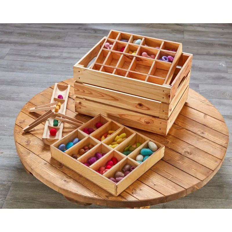 Cosy - Feltallas Loose Parts Set met opbergkisten
