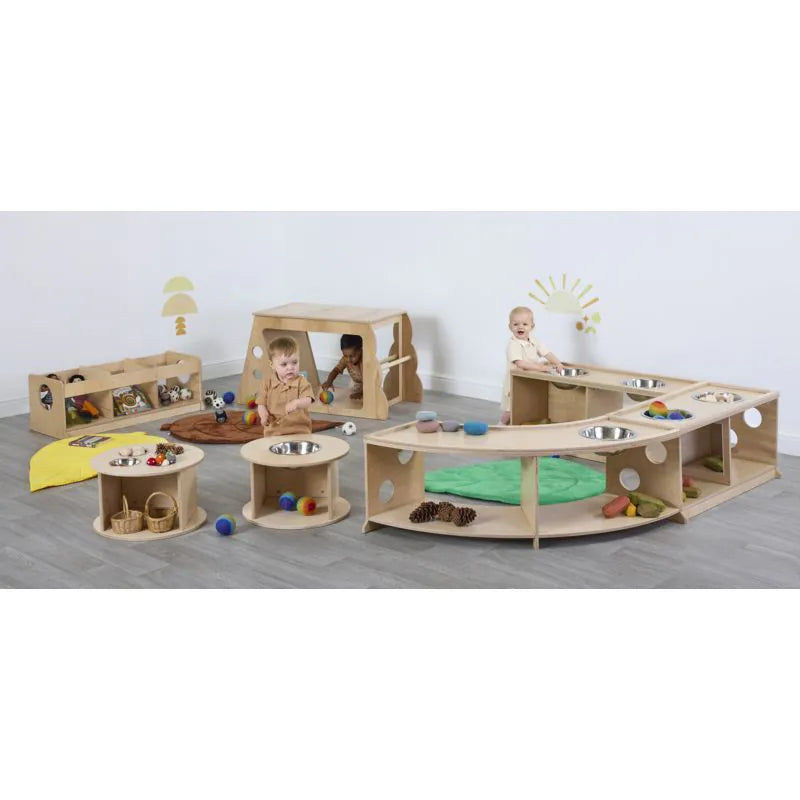 Cosy - Cruiser Natural Montessori sensorisch speelmeubel - complete set