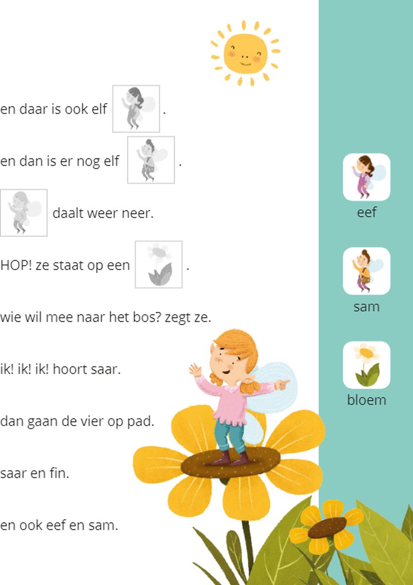Ik leer lezen Stickerboek - Saar en de boot - Deltas