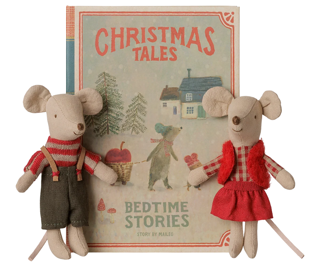 Maileg - Kerstmuizen – Kleine Zus en Broer in Boek