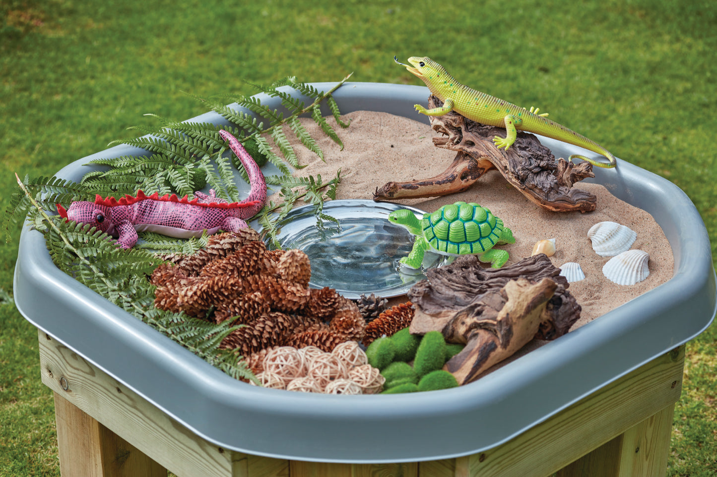 Millhouse - Tuff Tray sensorische speeltafel voor baby’s – werkhoogte 29cm
